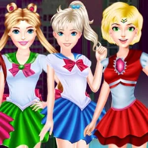 Sailor Girl Battle Outfit