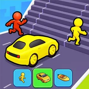 Shape Transform Shifting Rush